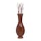 Uniquewise 43" Tall Brown Modern Handmade Bamboo Floor Vase QI003592.L - alternate 1